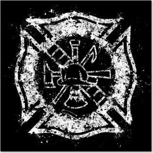Fire Department - Maltese Cross Posters and Art